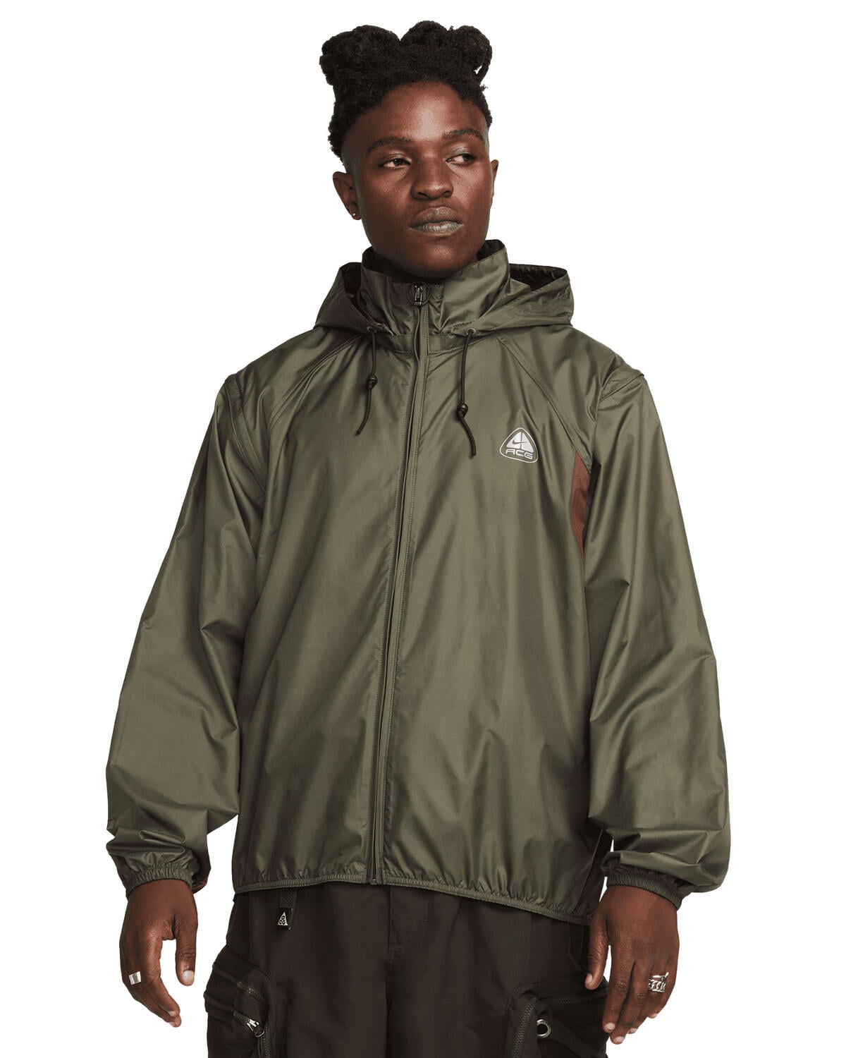 00s NIKE ACG 2WAY ナイロンジャケット ウィンドブレイカー nike-m-acg-oregon-micro-shell-